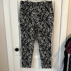 Black & White Pixie Pants